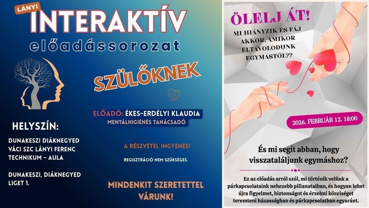 Interaktív előadássorozat 