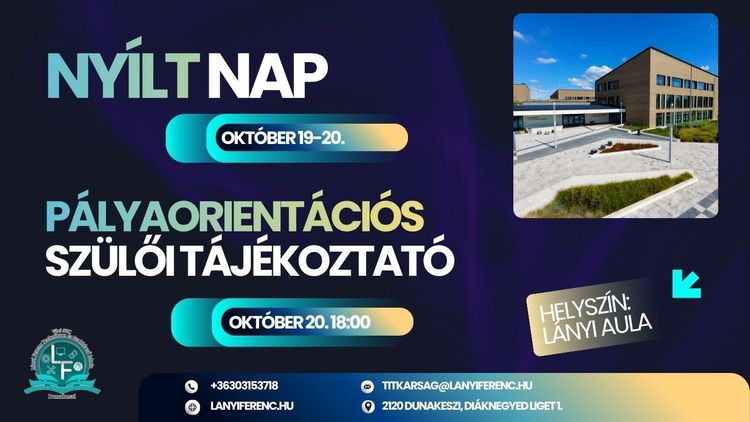 Nyílt napok a Lányiban