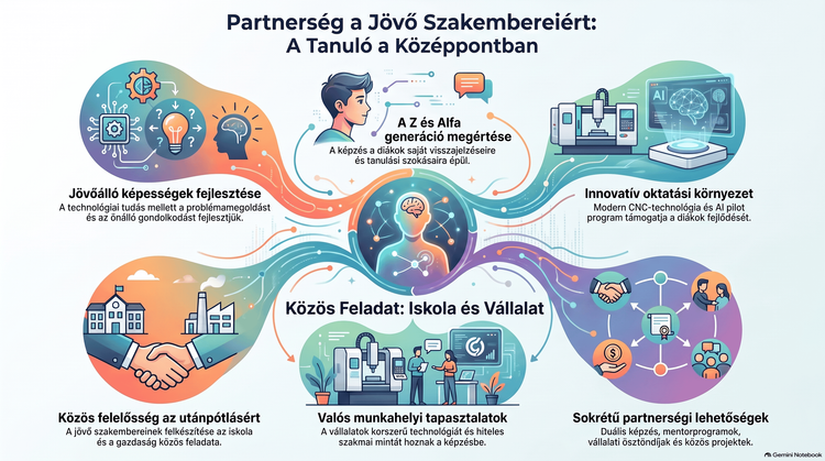 Partnerségben a jövő szakembereiért - közös gondolkodás a Z és Alfa generáció jövőjéről
