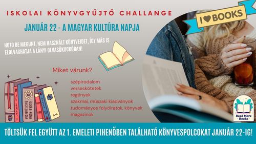 Iskolai könyvgyűjtő challange